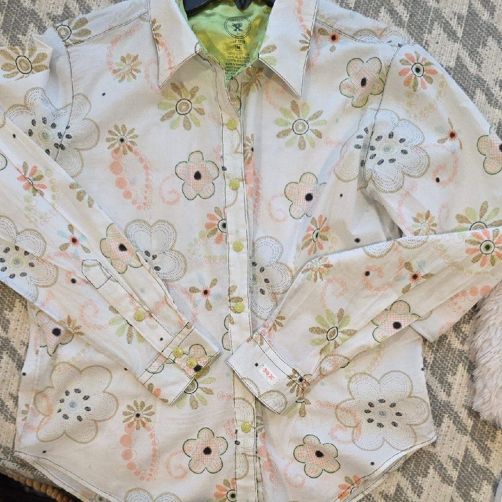 Floral Button-Up Shirt